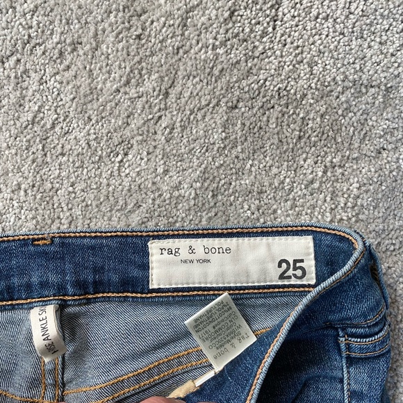Rag and Bone high rise ankle skinny - Picture 3 of 7